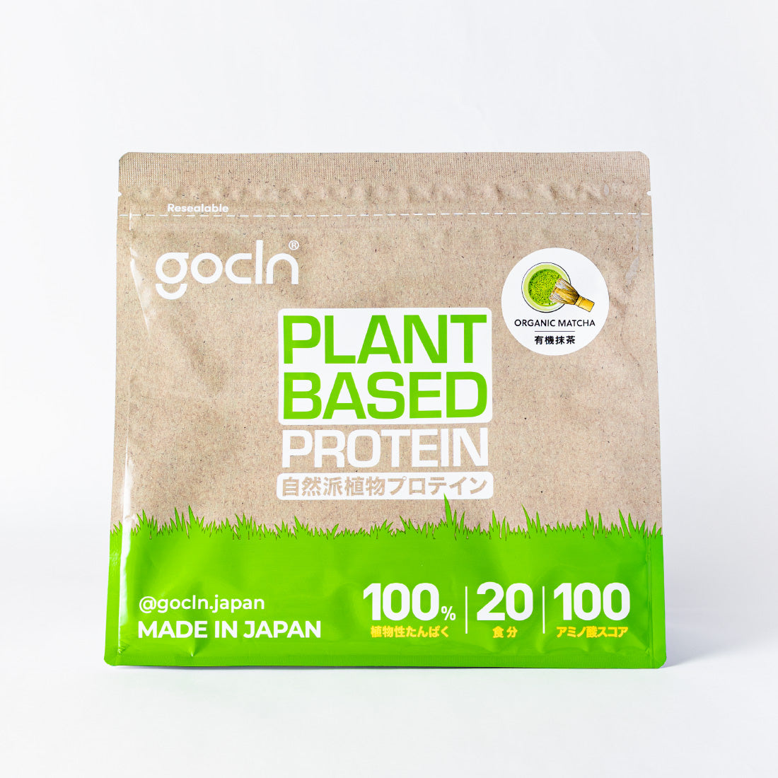 自然派植物性プロテイン 600g - gocln