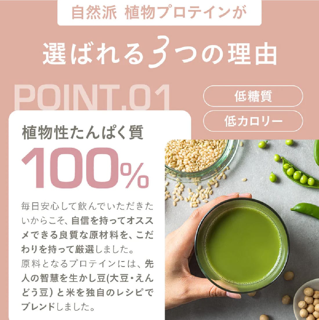 植物性プロテイン 600g - gocln